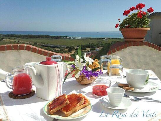 Bed and Breakfast La Rosa Dei Venti La Caletta Exterior foto